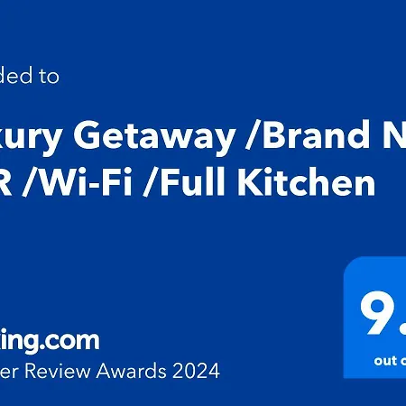 Luxury Getaway /Brand New 2Br /Wi-Fi /Full Kitchen Apartment
